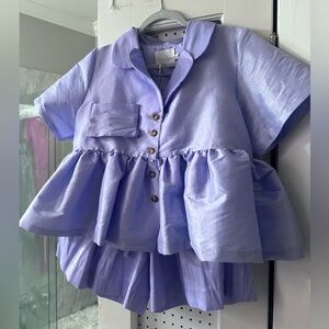 Kika Vargas two piece short set.